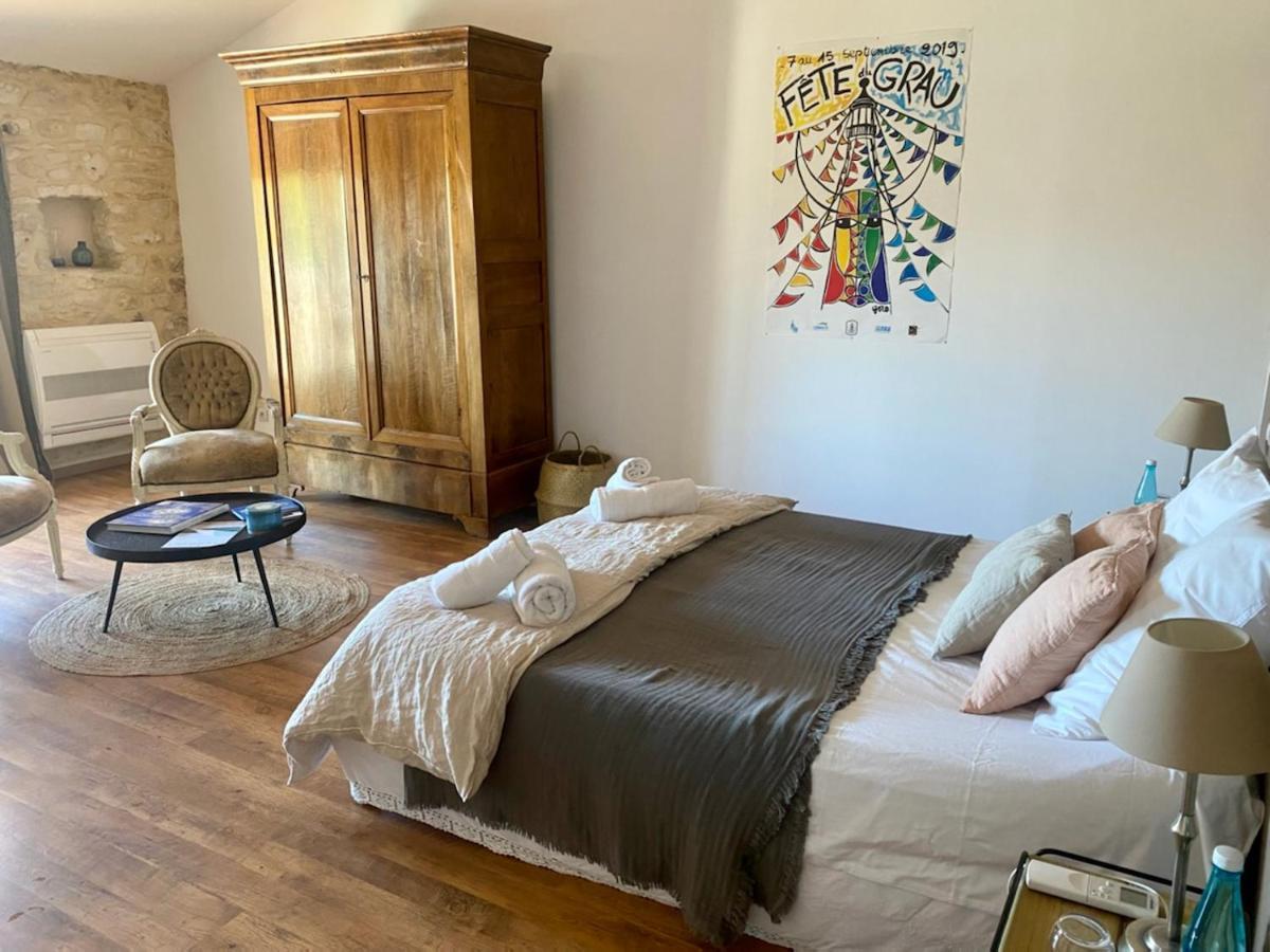 La Maison Des Autres, piscine chauffée, chambres d'hôtes proches Uzès, Nîmes, Pont du Gard Saint-Genies-de-Malgoires Esterno foto