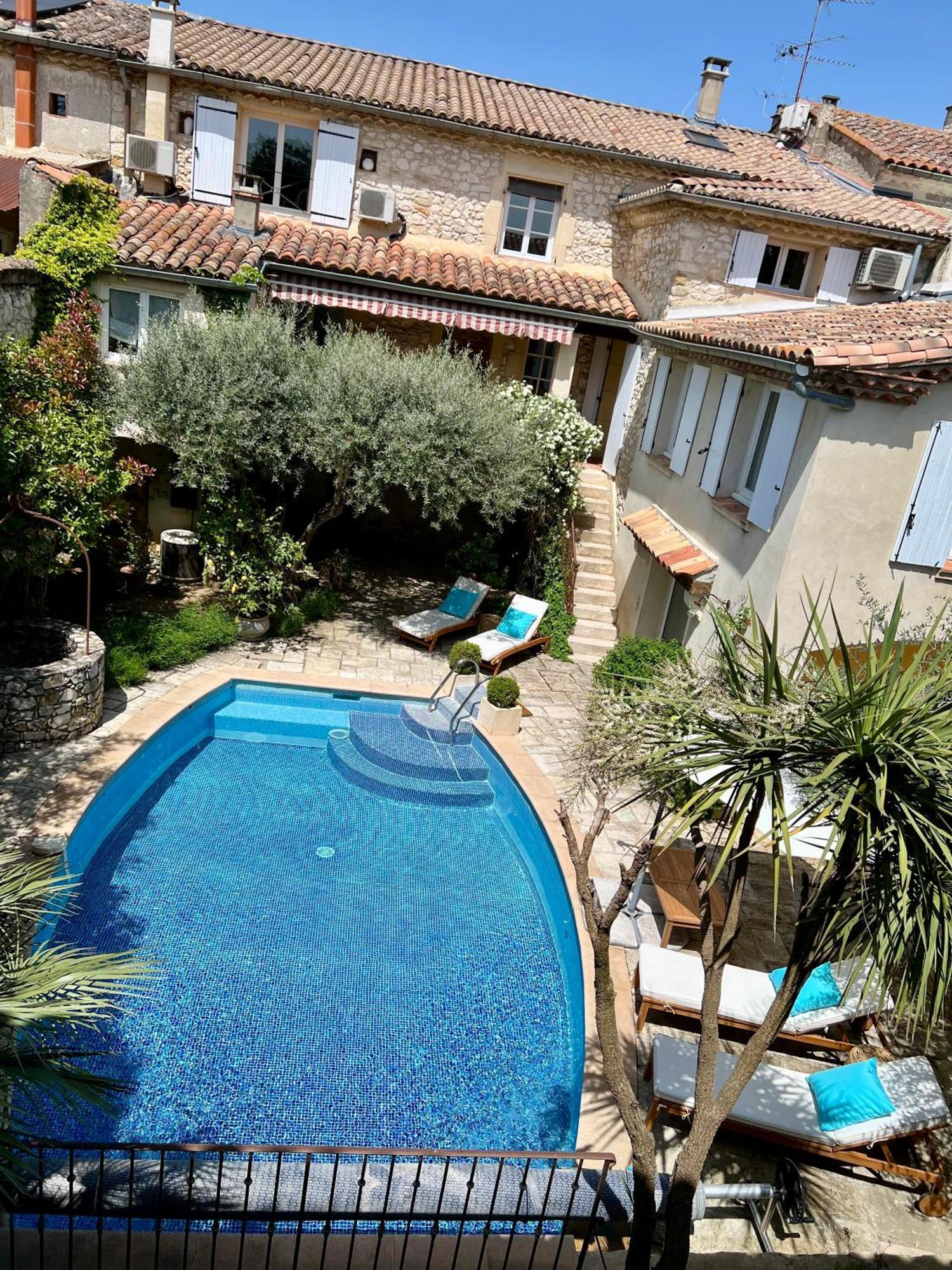 La Maison Des Autres, piscine chauffée, chambres d'hôtes proches Uzès, Nîmes, Pont du Gard Saint-Genies-de-Malgoires Esterno foto